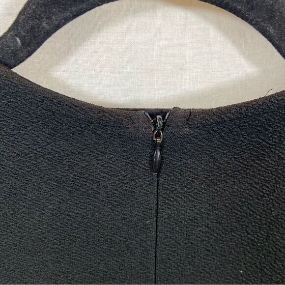 Ladies Long‎ Sleeve Scalloped Cuff and Hem Black Dress Size XL - Picture 13 of 13